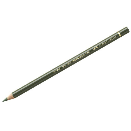 Професійний кольоровий олівець Хромова матова зелень Faber-Castell Polychromos